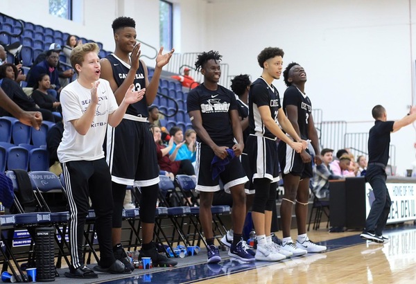 Men's Basketball Dominates Combine Academy