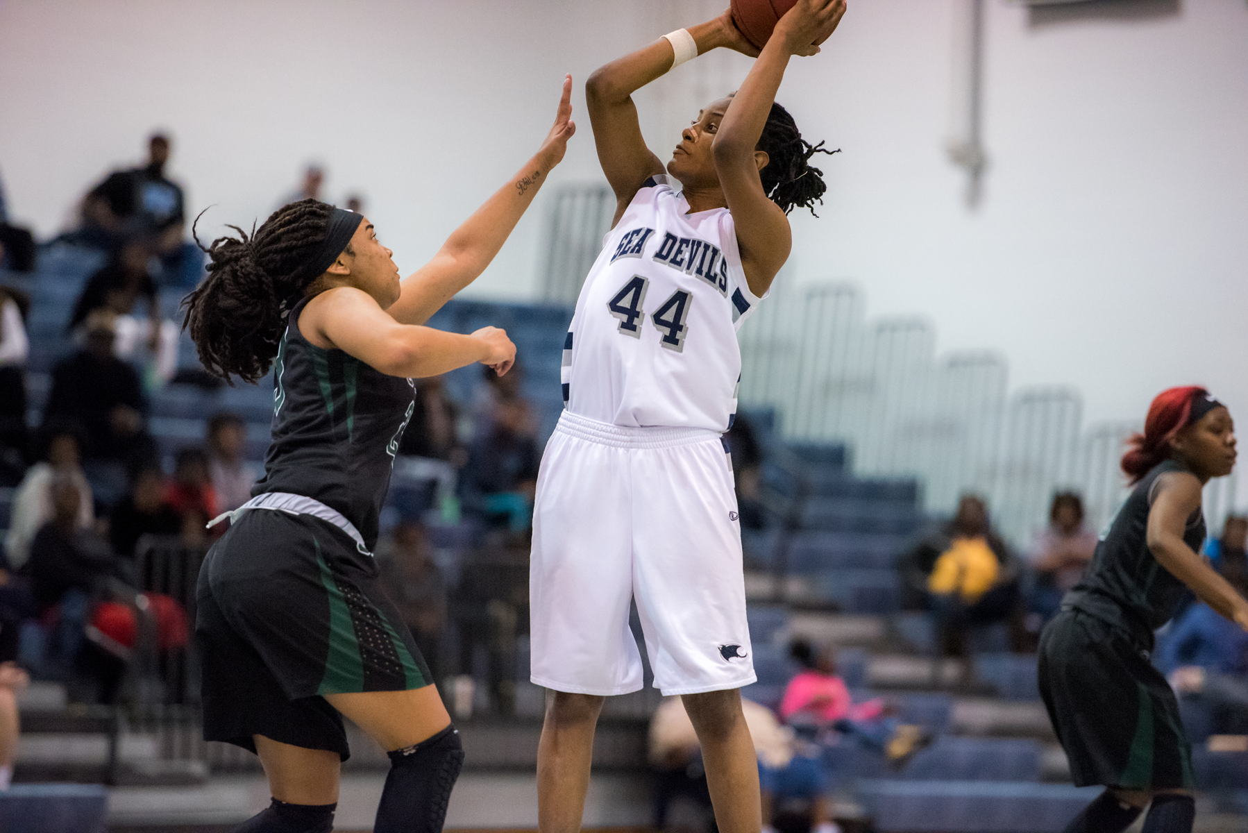 Destiny Campbell Records Program's First Triple-Double in Win