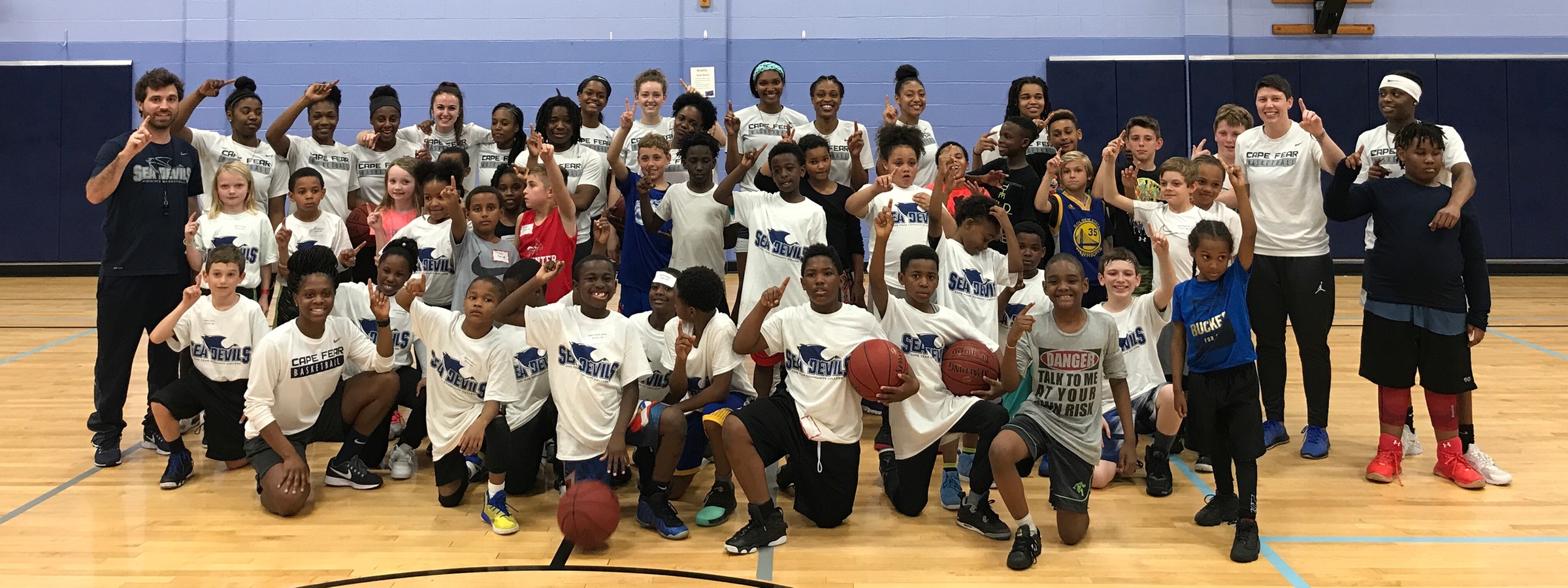 Lady Sea Devils Host Youth Basketball Clinic