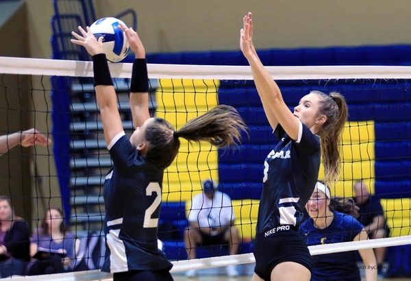 Volleyball drops Two Road Matches