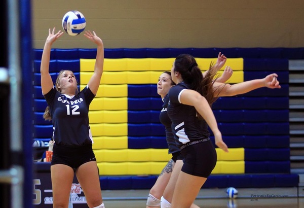 CFCC Volleyball Shuts Out Guilford Tech