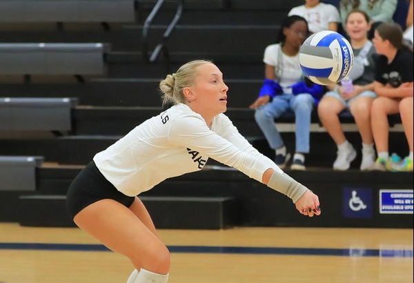 Volleyball Wins Over Wake Tech